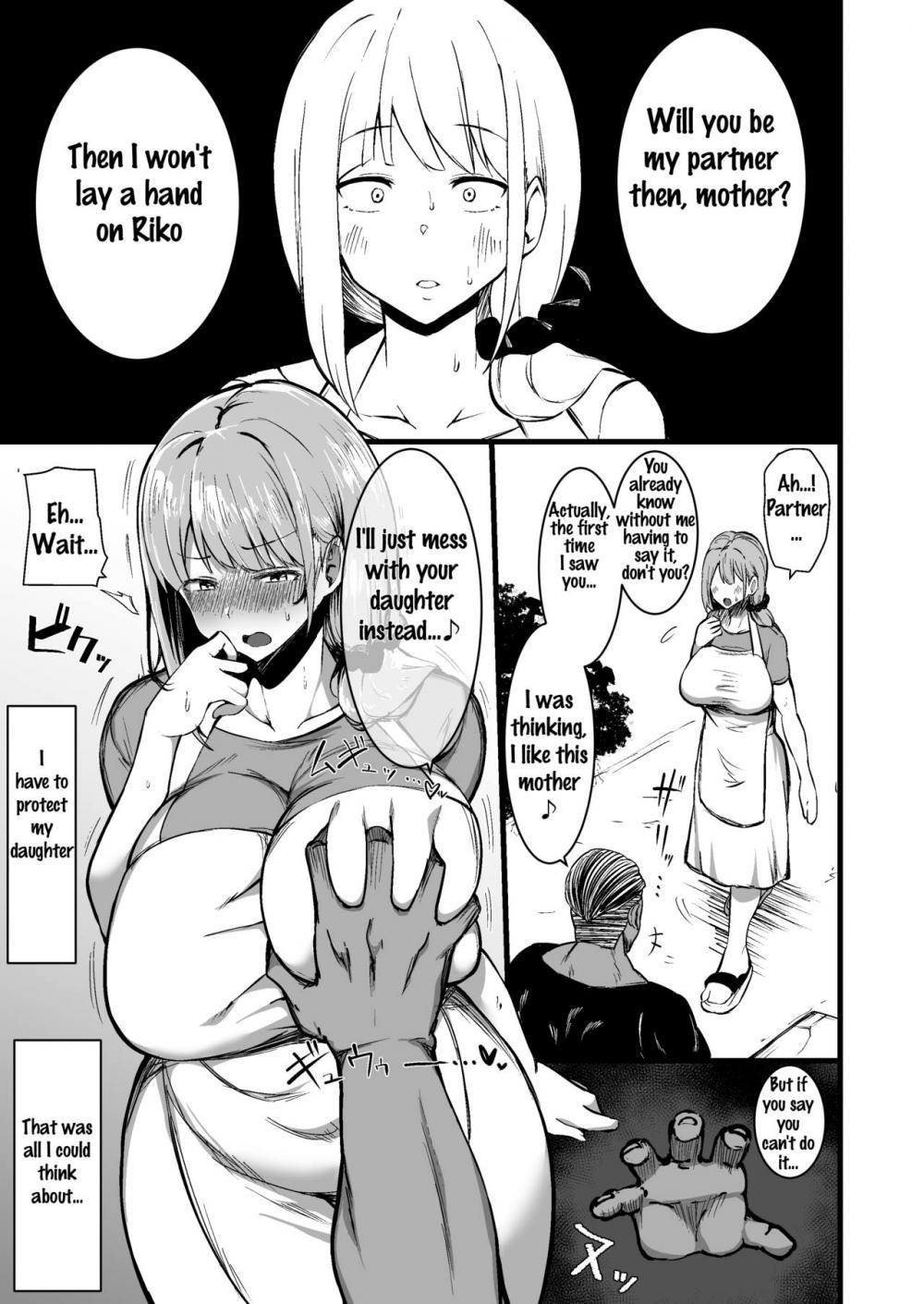 Hentai Manga Comic-Musume no Kareshi ni Ochiru Okaa-san-Read-6